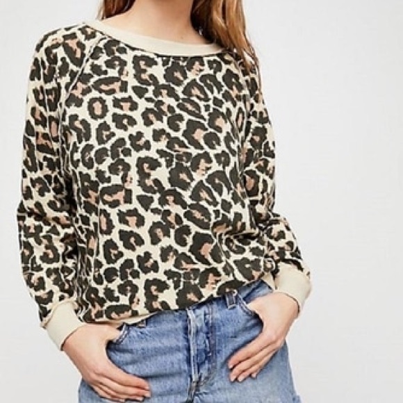 Floral Leopard Print Sweater | Poshmark
